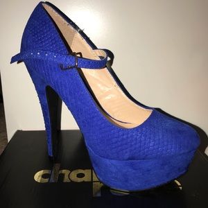 Blue High Heels!